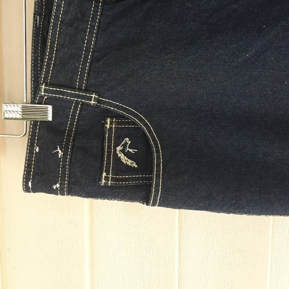 Vintage Jordache Jeans NWOT Dark Blue Horse - Picture 4 of 10